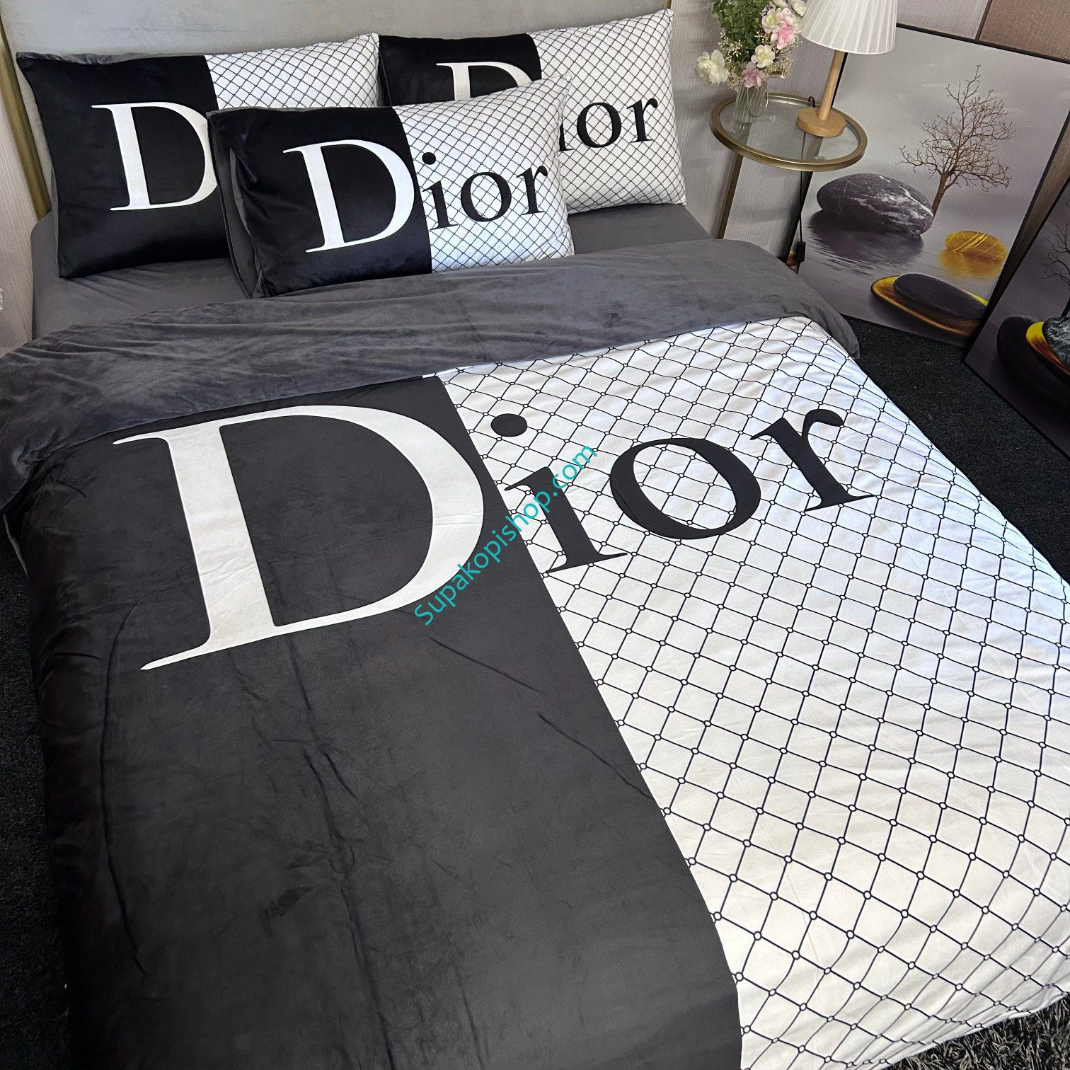 ディオール 布団カバー ４点セット 大人気 暖かい DIOR 掛け布団カバーセット オシャレ