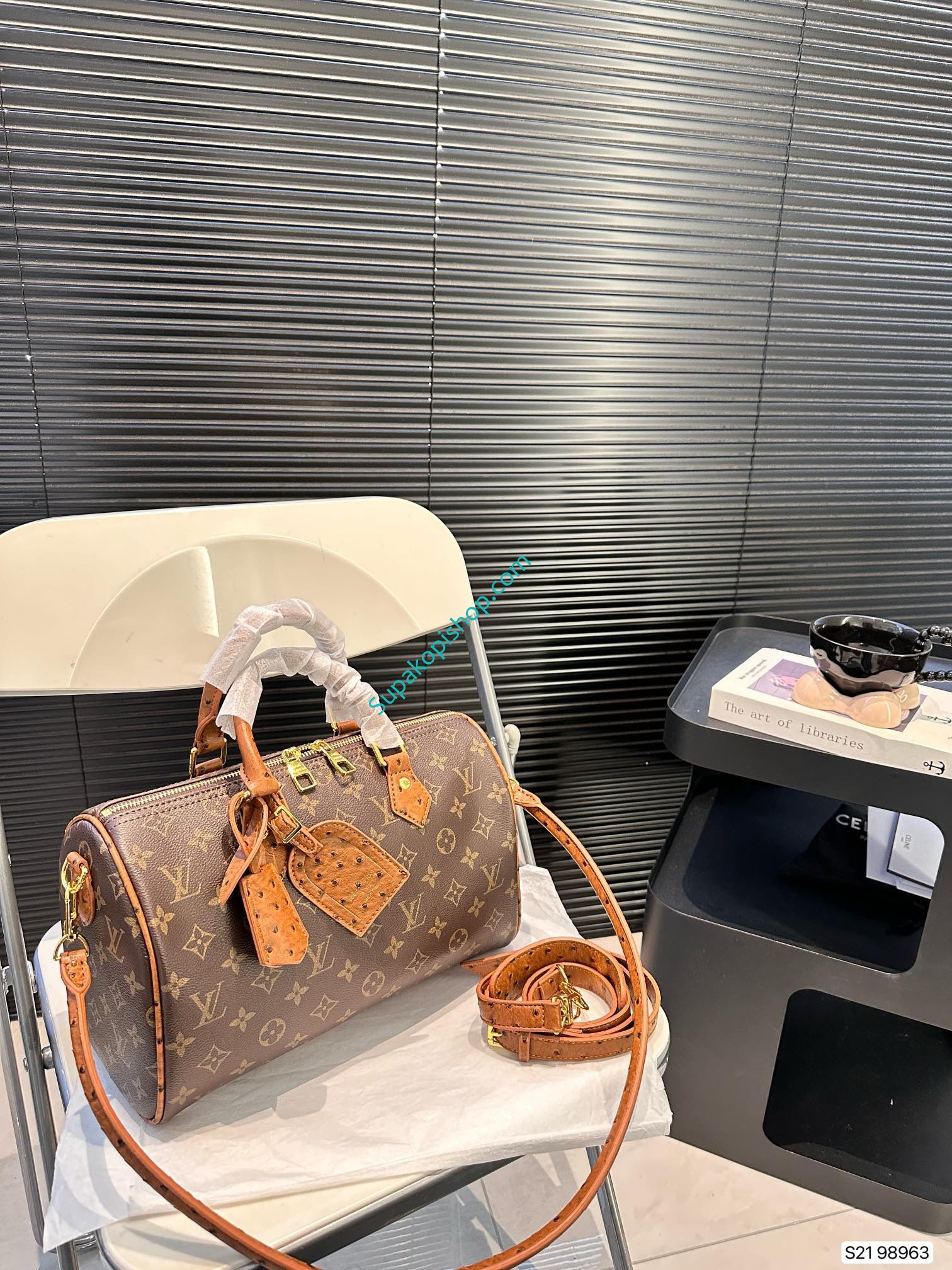 ルイヴィトン Lv X Nigo Keepallショルダーバッグ 大容量 A28049