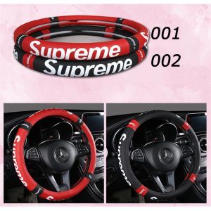 supreme 車用 ハンドルカバー 軽自動車 シュプリーム ステアリングカバー 立体 快適 取り付け簡単