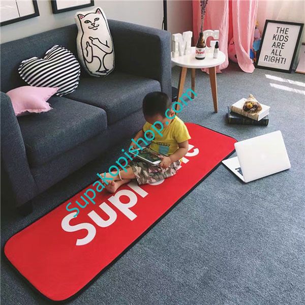 シュプリーム 玄関マット カーペット SUPREMEキッチンマット 瑜伽マット