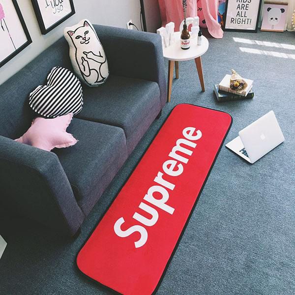 シュプリーム 玄関マット カーペット SUPREMEキッチンマット 瑜伽マット