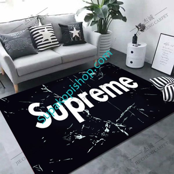 シュプリーム ラグ カーペット Supreme玄関マット ブランドマット SUPREME ラグマット