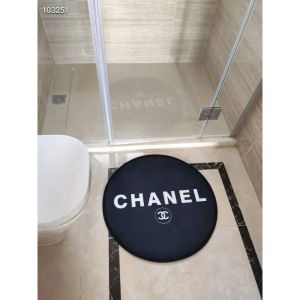 シャネル カーペット 円形 オシャレ CHANEL 玄関マット ラグカーペット