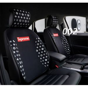 シュプリーム シートカバー 背マット 前席 座席 supreme カーシートカバー フリーサイズ 1枚分