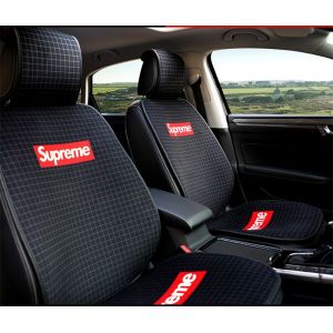 シュプリーム シートカバー 背マット 前席 座席 supreme カーシートカバー フリーサイズ 1枚分