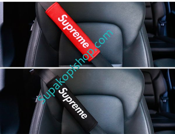 Supreme シートベルトカバー車用品シートベルトカバー シュプリーム ベルトパット