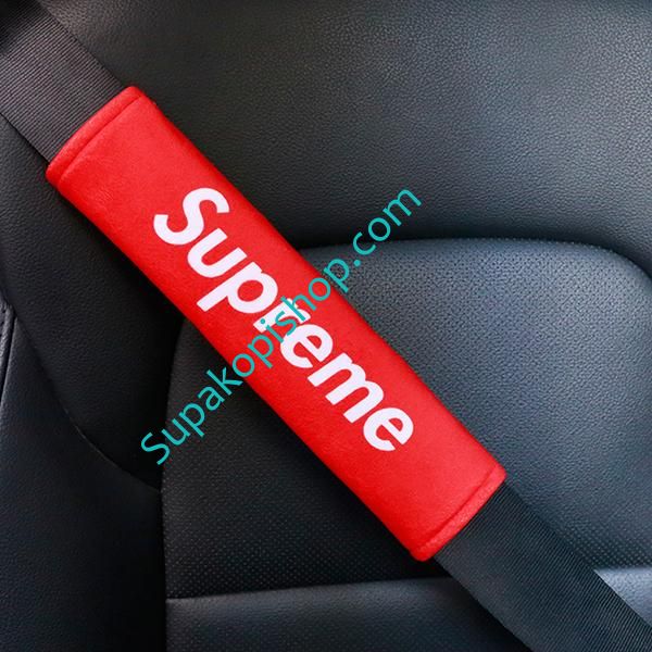 Supreme シートベルトカバー車用品シートベルトカバー シュプリーム ベルトパット