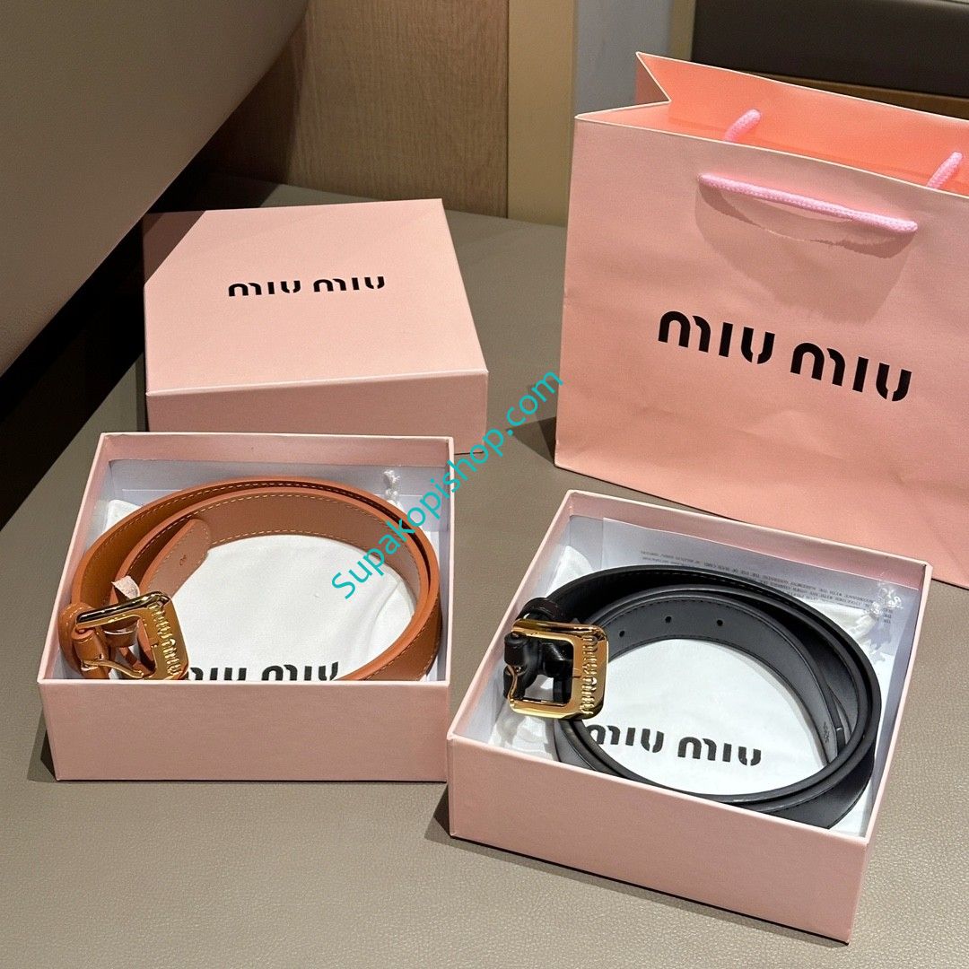 MIUMIU ベルト おしゃれ プレゼント ファション A28120