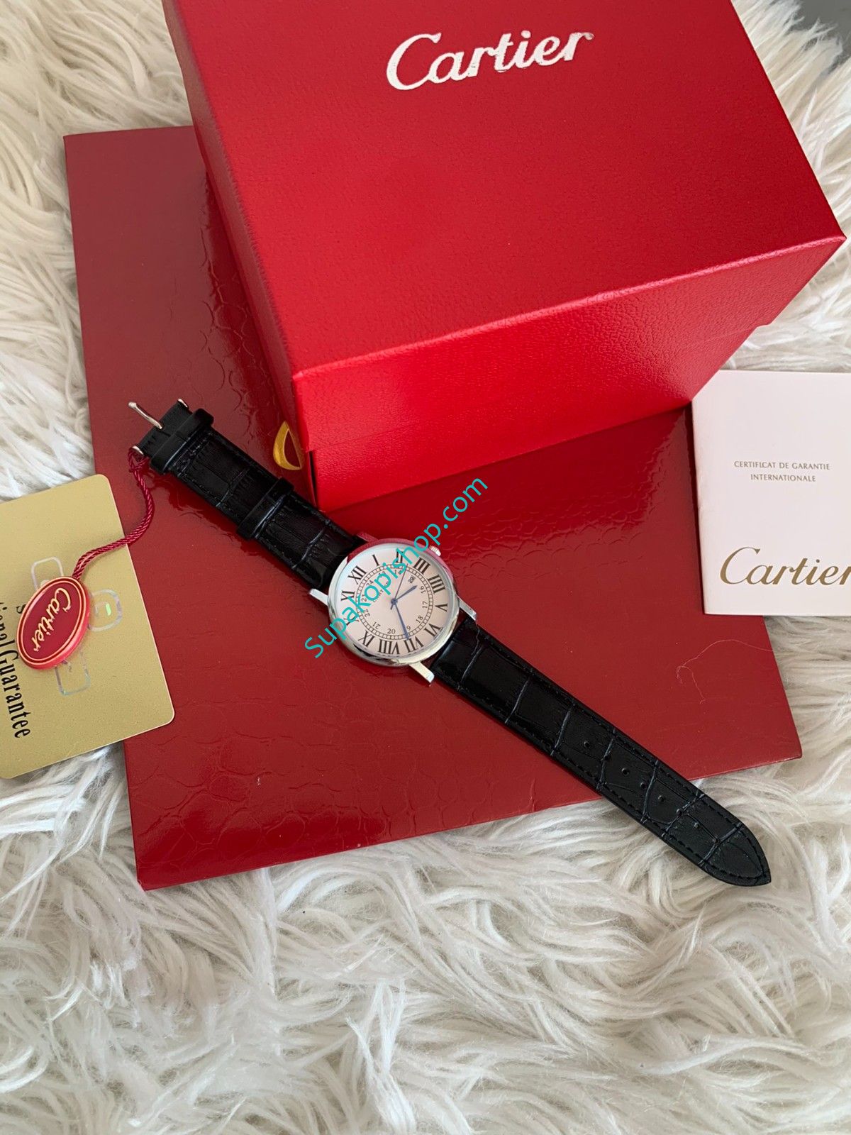 Cartier 時計 高級メンズ腕時計 紳士スタイル 箱付き