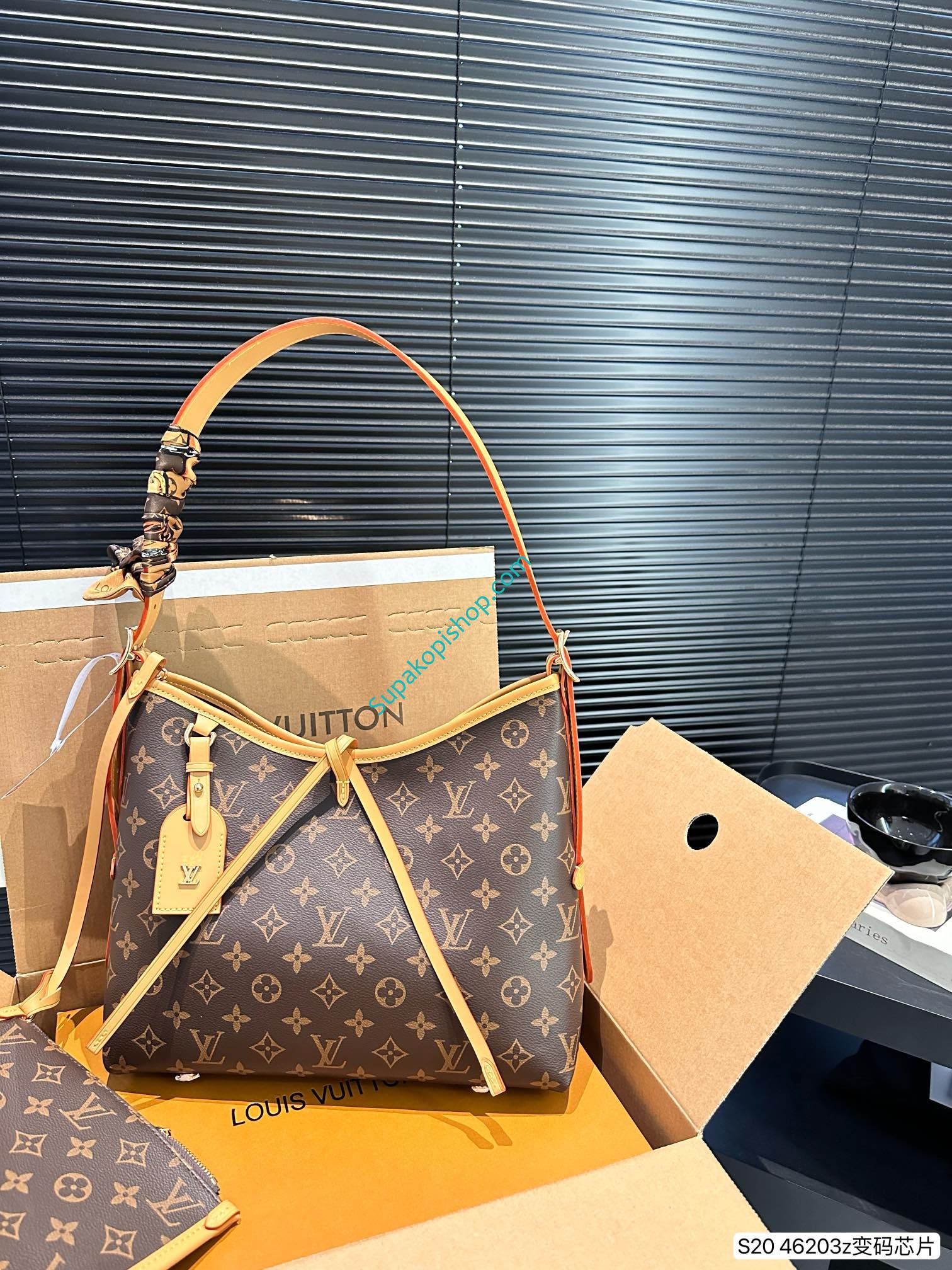 ルイヴィトン Lv Carryall ショルダーバッグ 通勤 A28320