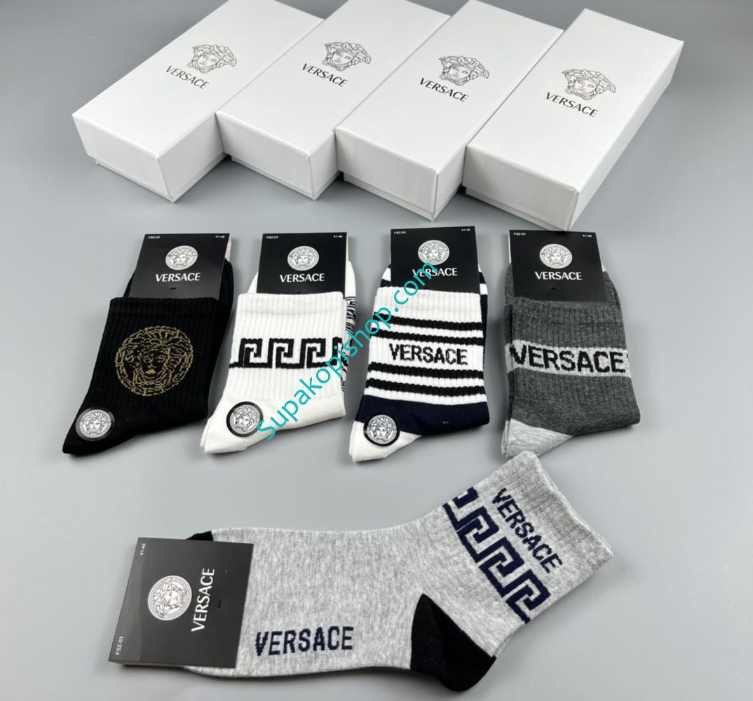 Versace　半ばソックス　セット ファション A28349