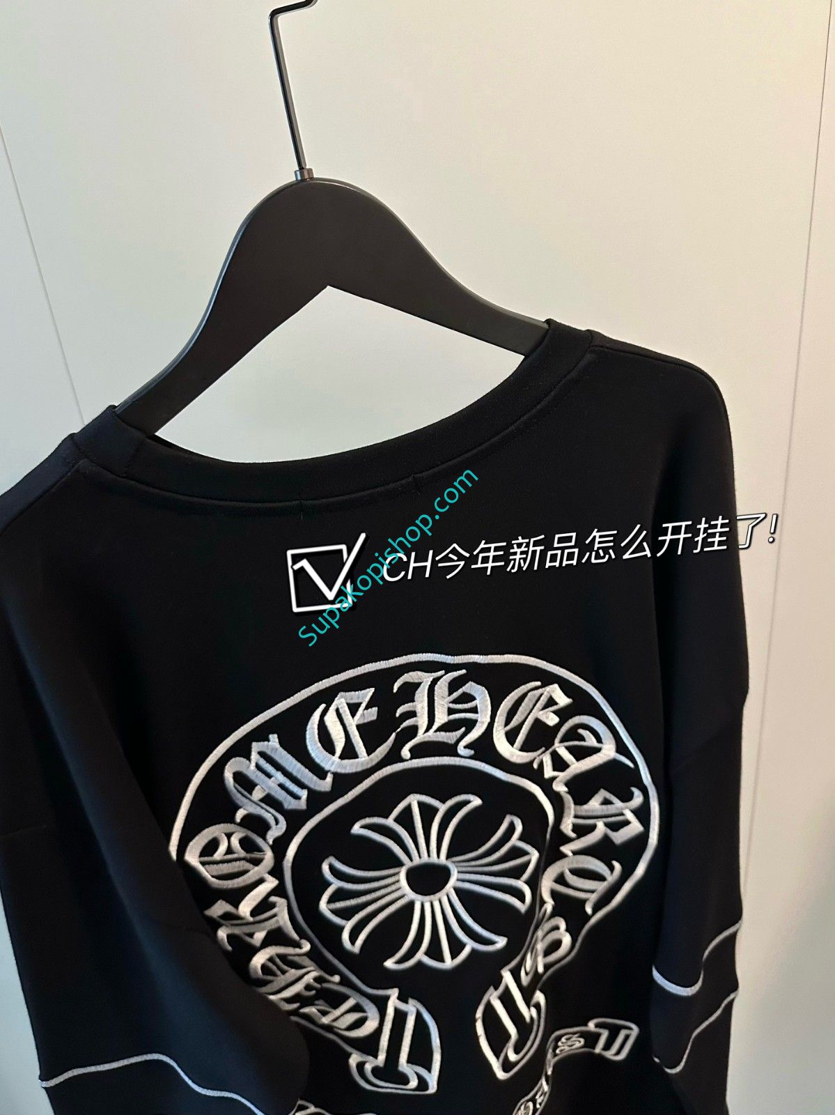 クロムハーツ 長袖 Chrome Hearts 刺繍ロゴ 人気 A28439