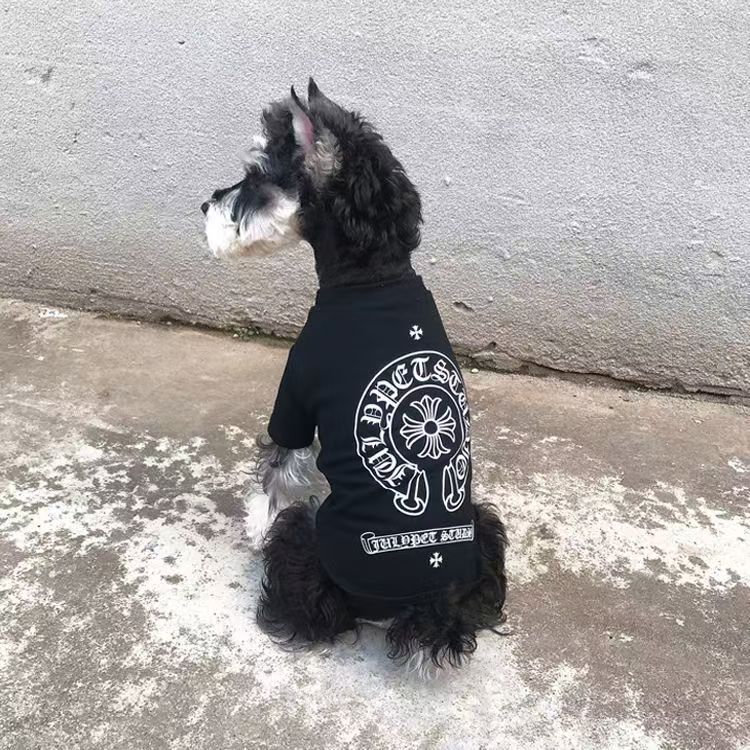 クロムハーツ 犬の服 Chrome Hearts 犬のTシャツ