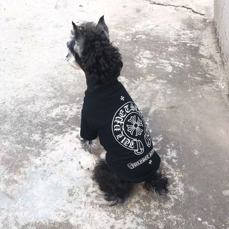 クロムハーツ 犬の服 Chrome Hearts 犬のTシャツ