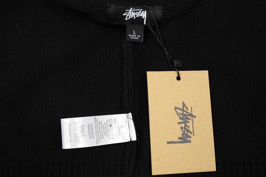 Stussy S クラシック クルーネック セーター ニット A28564