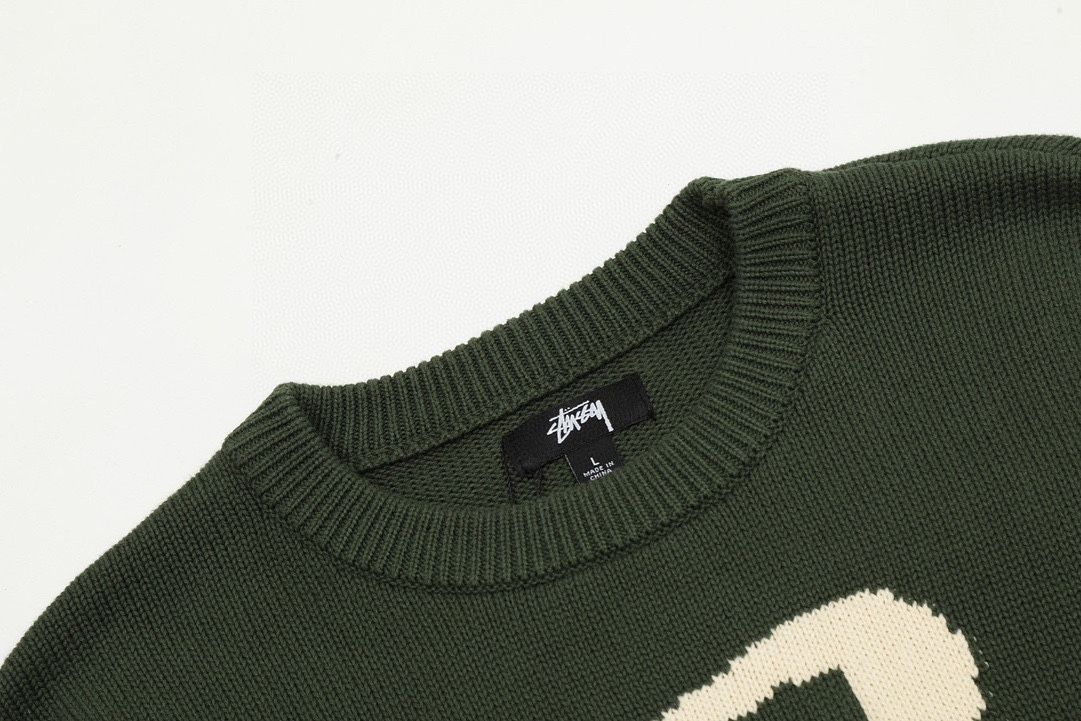 Stussy S クラシック クルーネック セーター ニット A28564