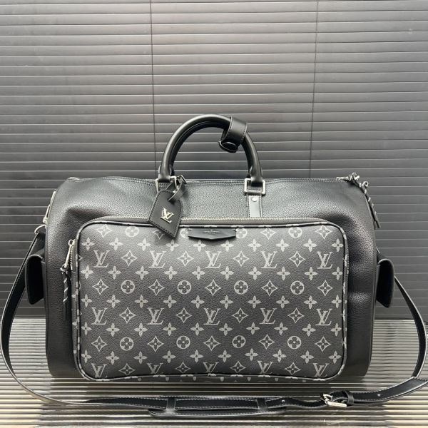 Louisvuitton keepallBandoulière LV Park 50 Khaki 旅行バッグ A28618