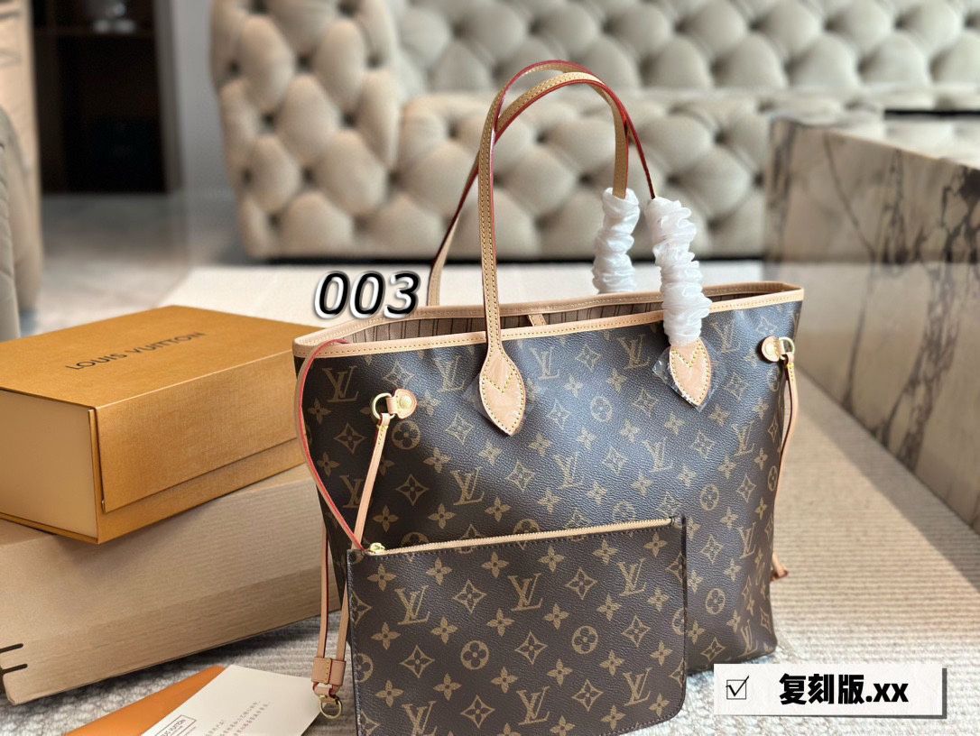 ルイヴィトン neverfull ショルダーバッグ 大容量 A28802