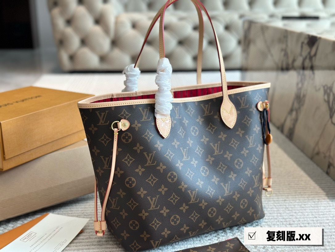 ルイヴィトン neverfull ショルダーバッグ 大容量 A28802