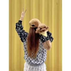 ルイヴィトン ペット服 犬と飼い主のペアルックの服 ペット親子服 秋冬 A28834