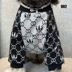 グッチ アディダス コラボ ペット服 犬のトレーナー 秋冬 A28880