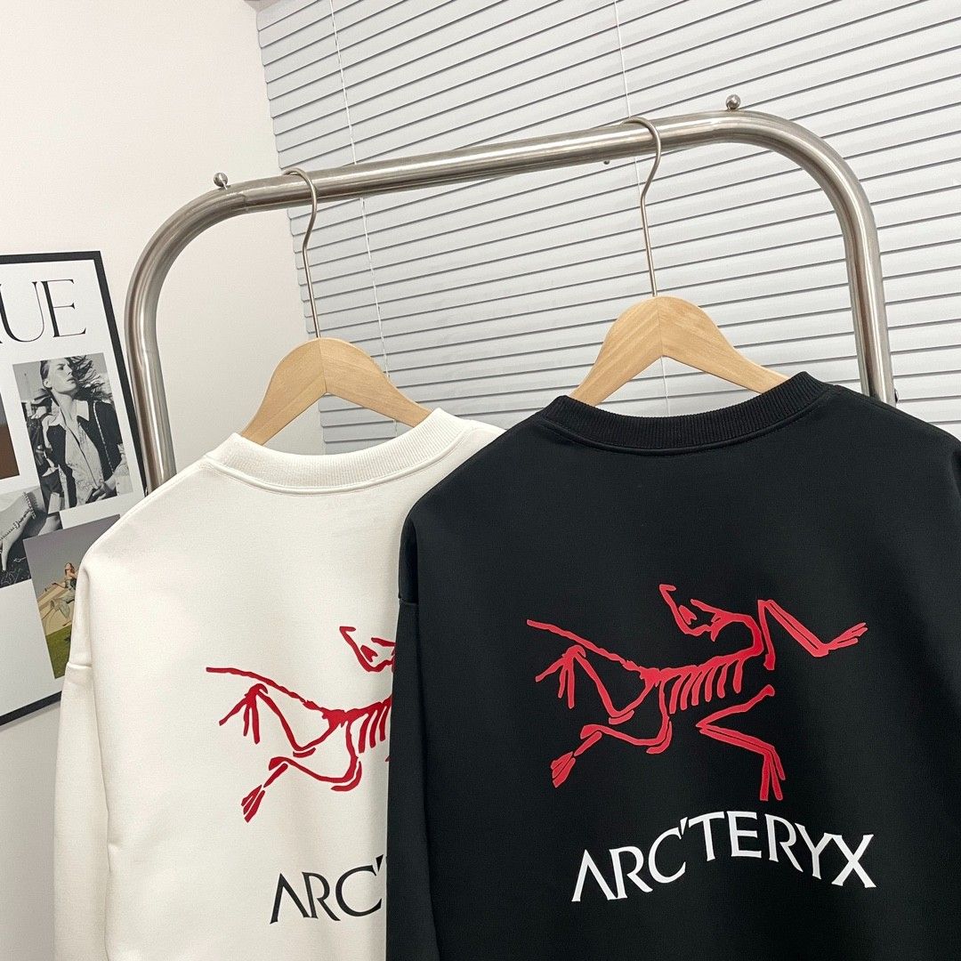 Arcteryx 長袖 丸首 ペアお揃い プリント A29051