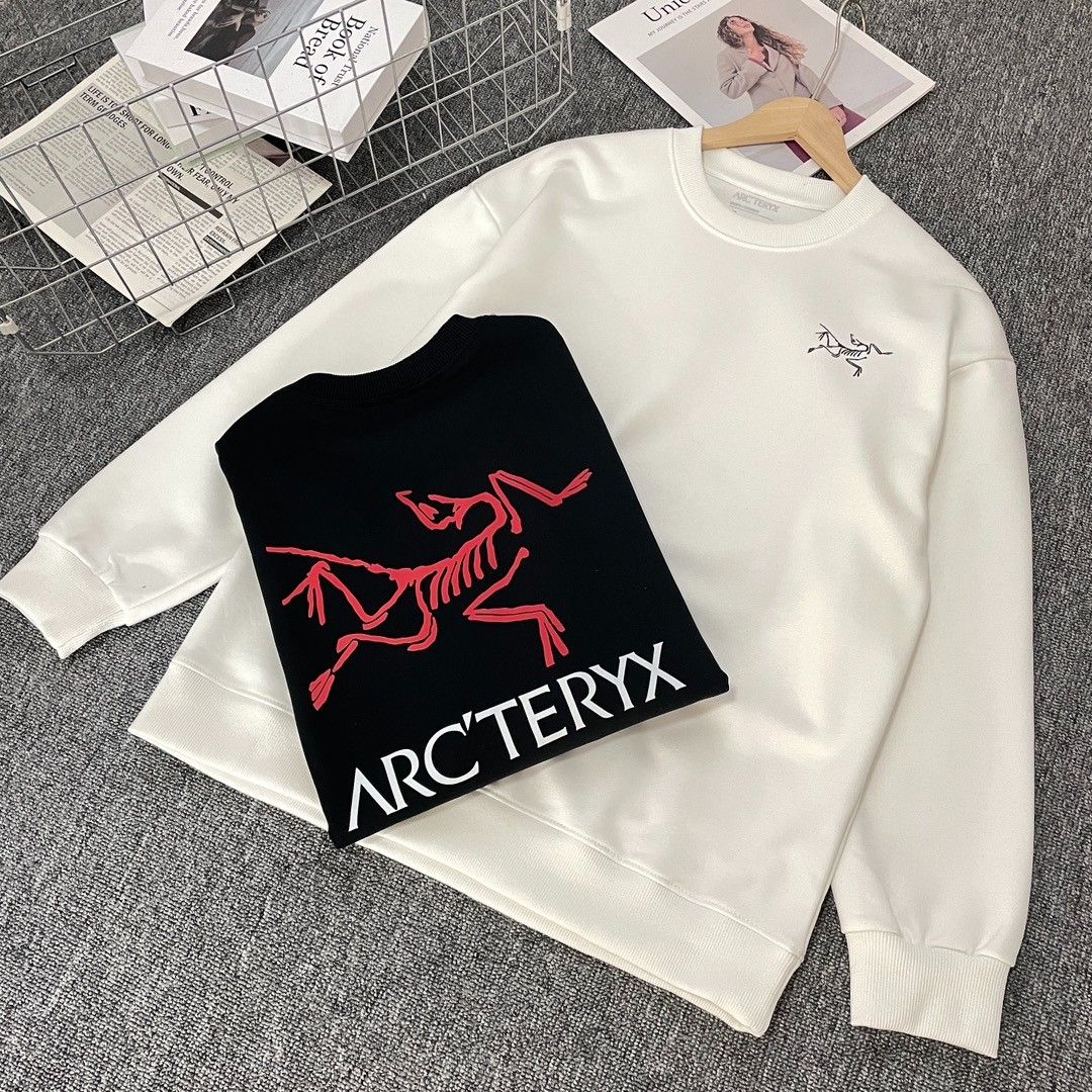 Arcteryx 長袖 丸首 ペアお揃い プリント A29051