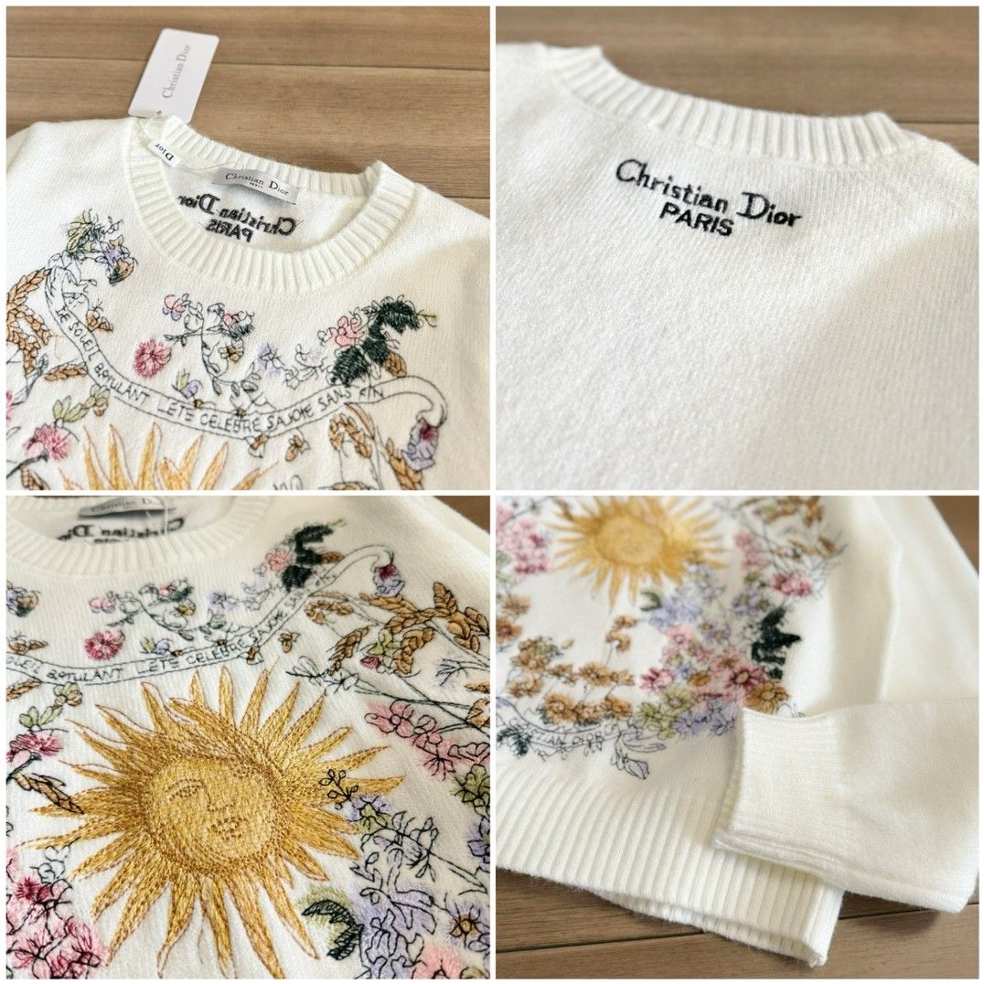 ディオール セーター 刺繍 ニット レディース A29256