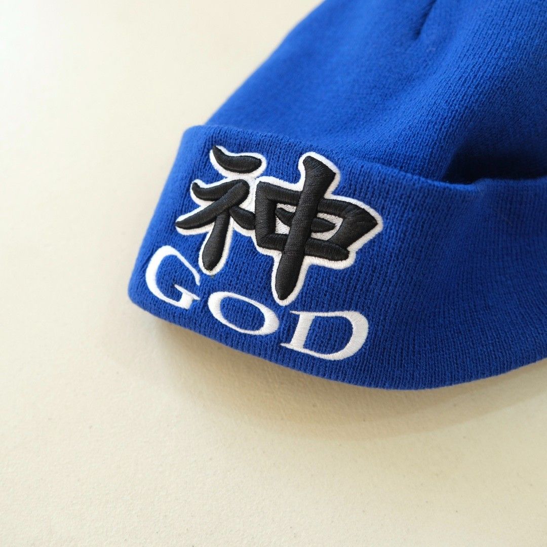 Supreme FW23 WEEK12 GOD BEANIEキャップ ペアお揃い A29417