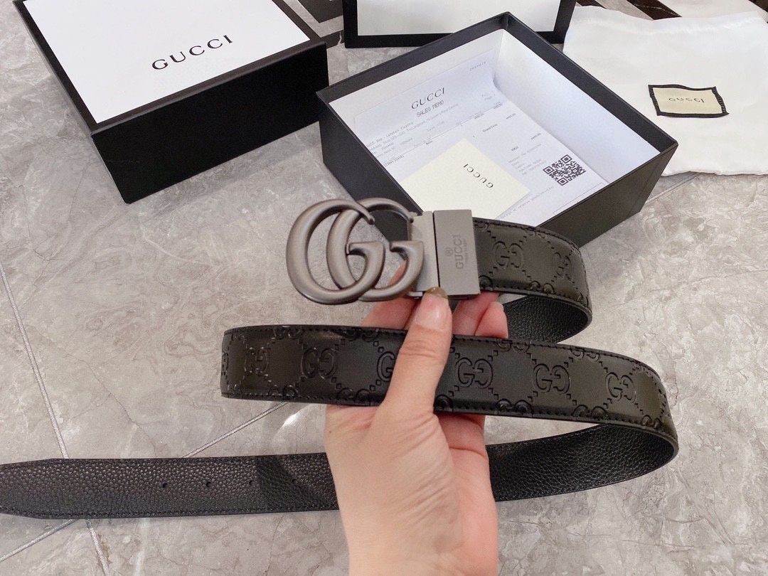 グッチ ベルト レザー パッケージのフルセット A29528