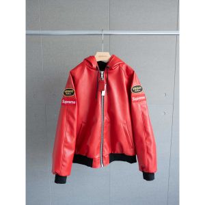 Supreme x Vanson Leathers PUジャケット ファション A29643