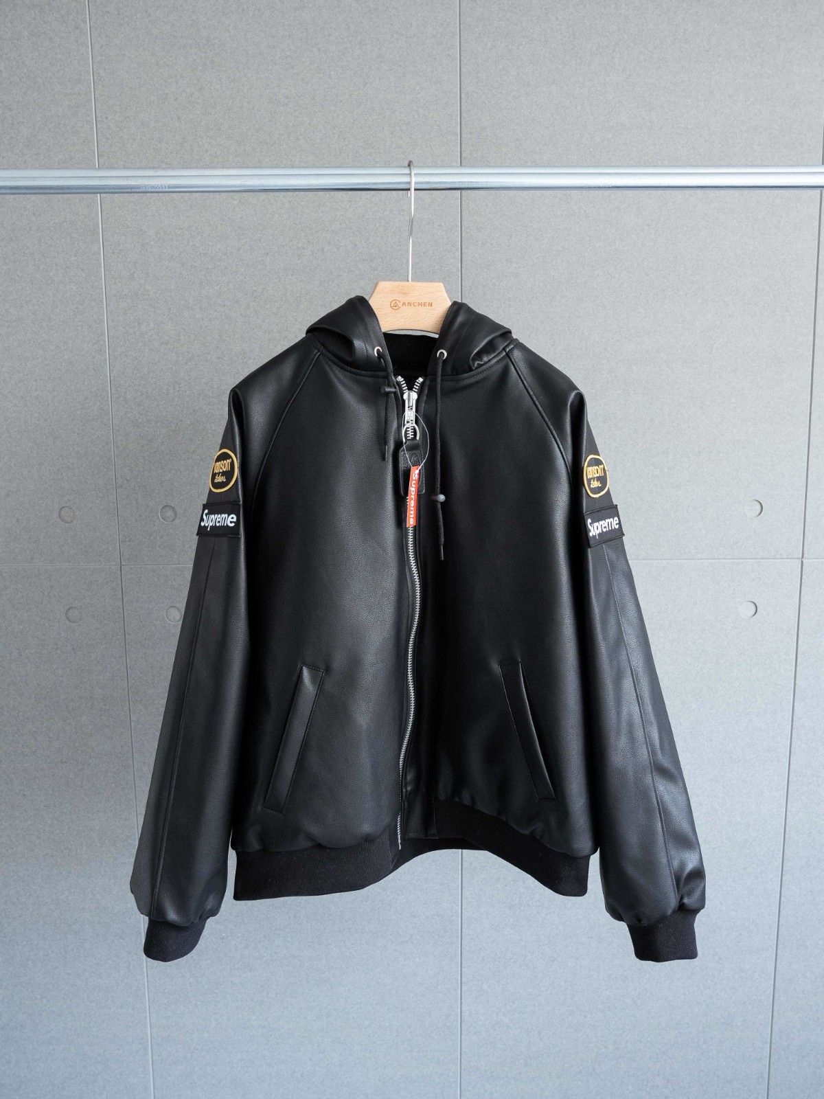 Supreme x Vanson Leathers PUジャケット ファション A29643