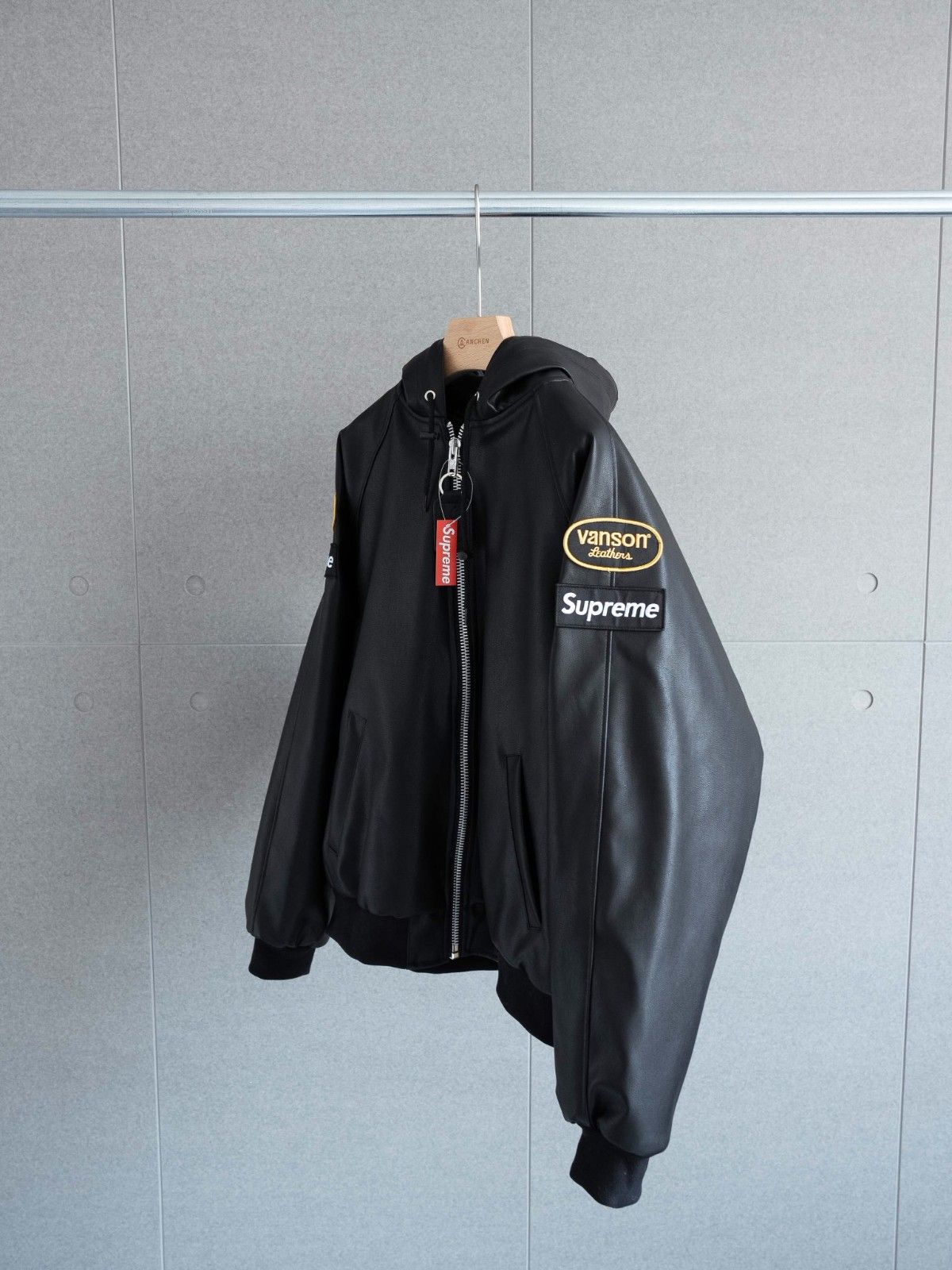 Supreme x Vanson Leathers PUジャケット ファション A29643