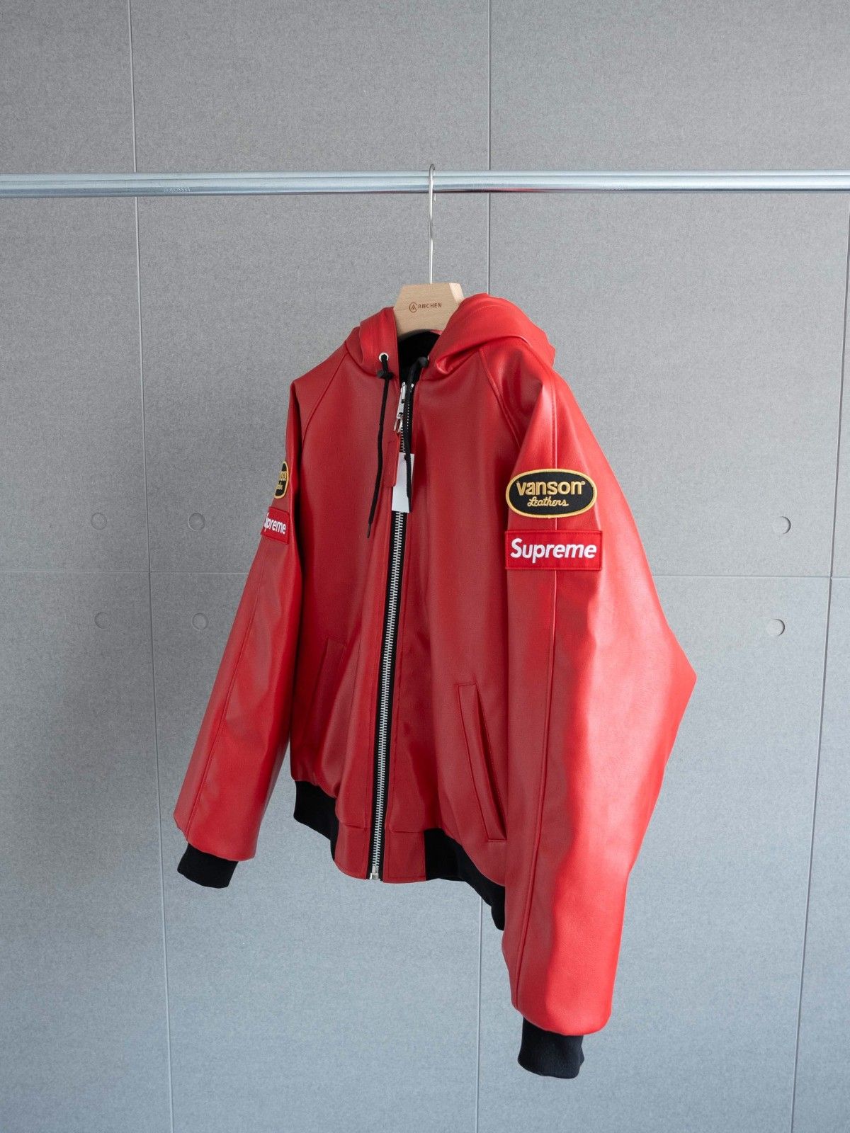 Supreme x Vanson Leathers PUジャケット ファション A29643