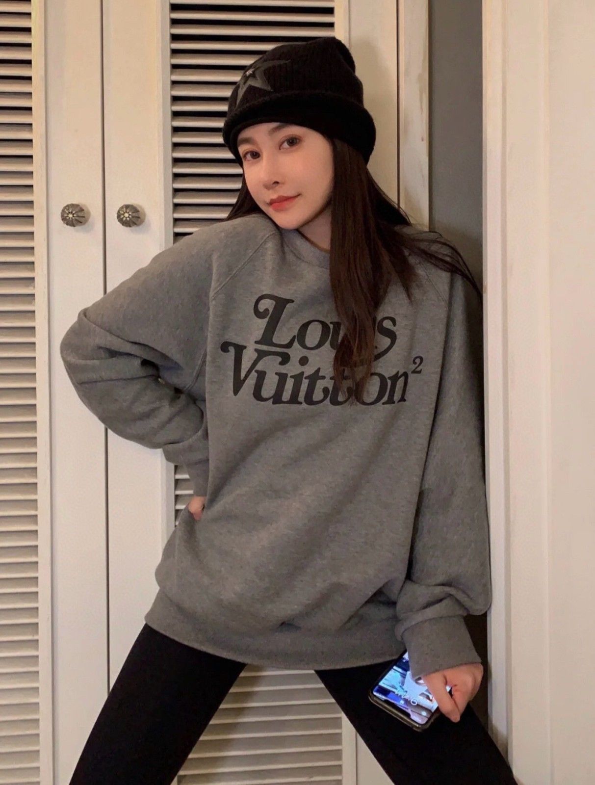 LV × Nigo 25SSコラボトレーナー 男女兼用 ファション A29705