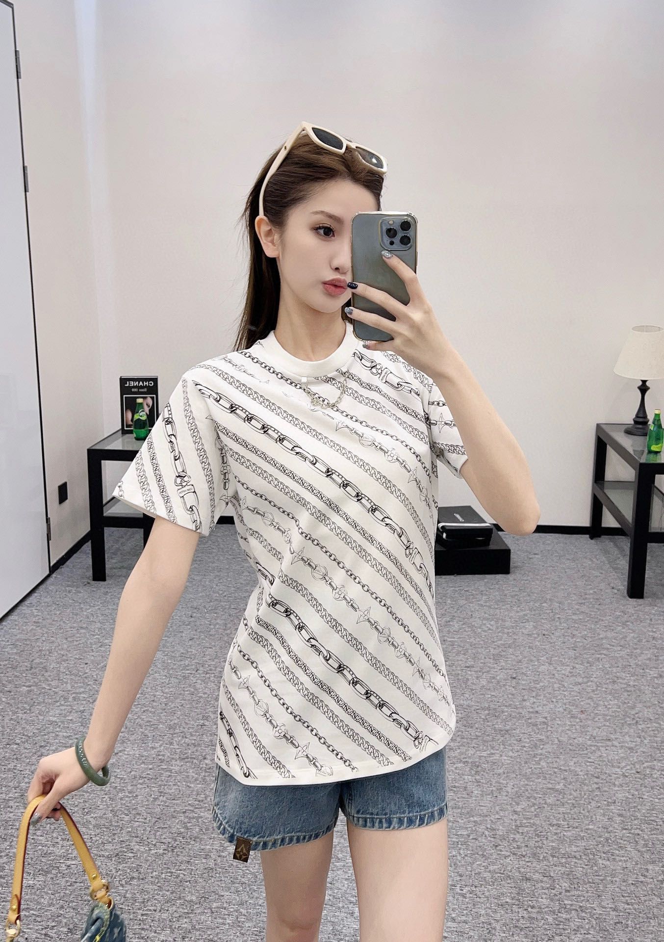 ディオール Tシャツ プリント レディース オシャレ A29713