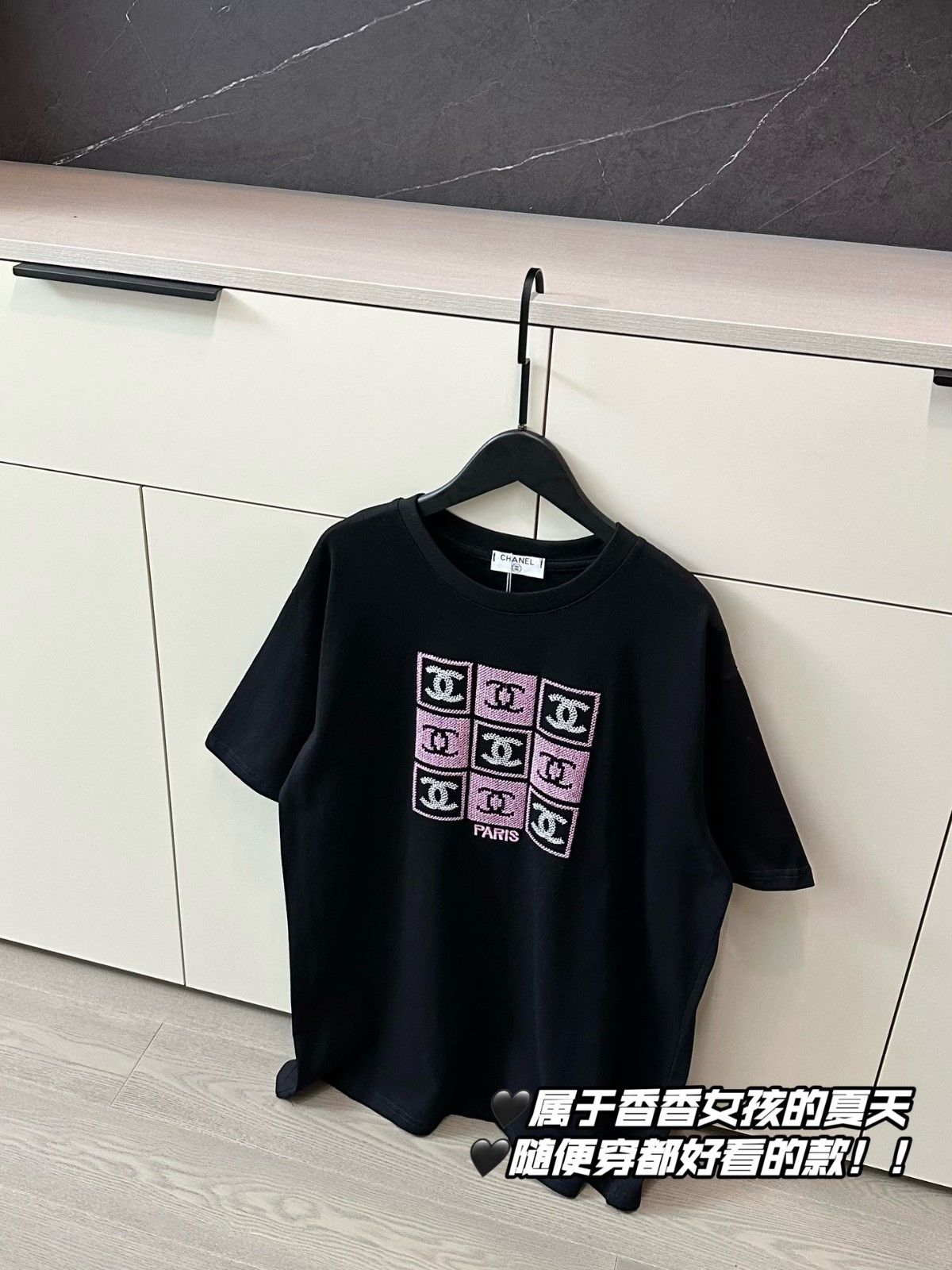 シャネル Tシャツ 半袖 可愛い レディース A29810