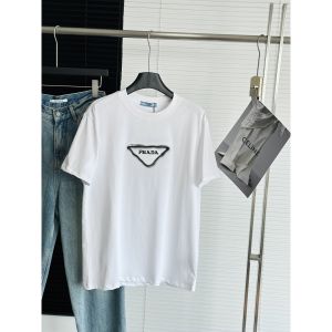 プラダ ｔシャツ 夏服 男女兼用 おしゃれ A29867