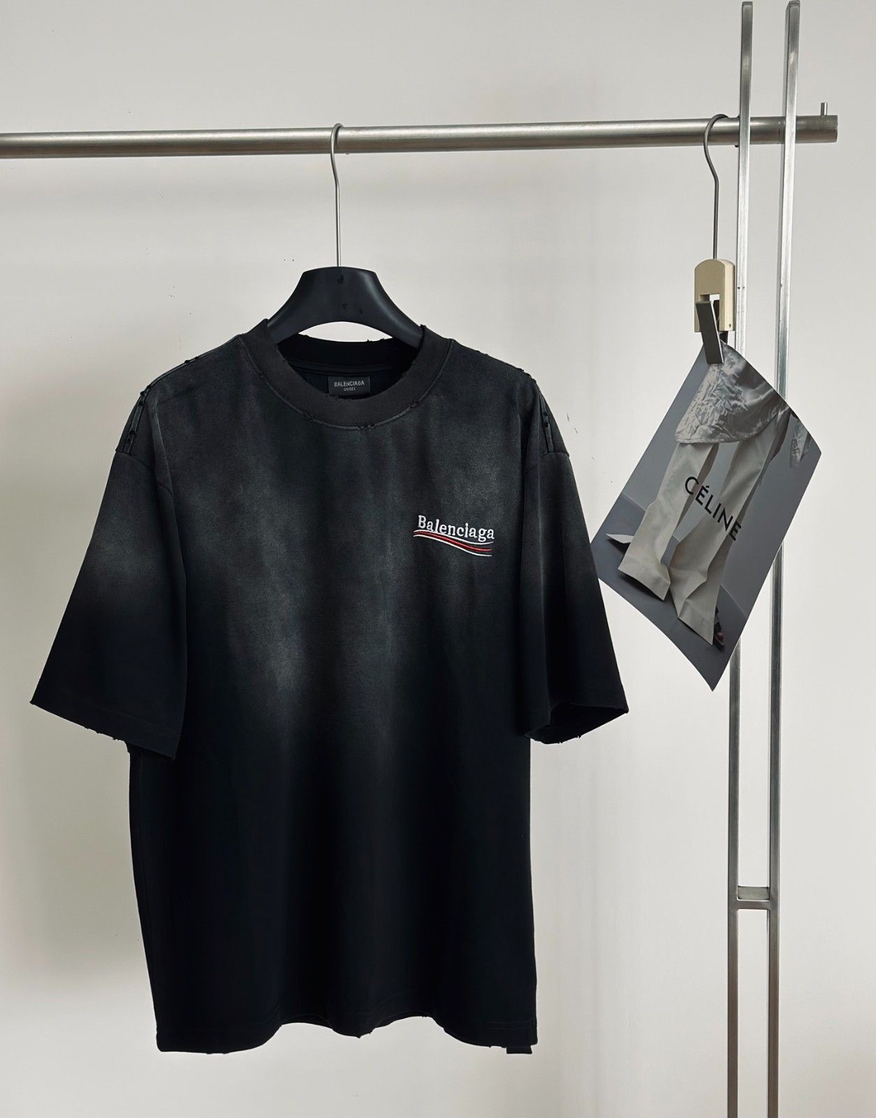 バレンシアガ tシャツ 半袖 カジュアル 男女兼用 A29894
