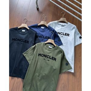 モンクレール Tシャツ メンズ向け コットン 経典的 A29915