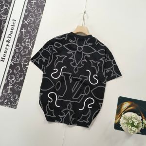 ルイヴィトン Tシャツ プリント 高品質 オーバーサイズ A29924