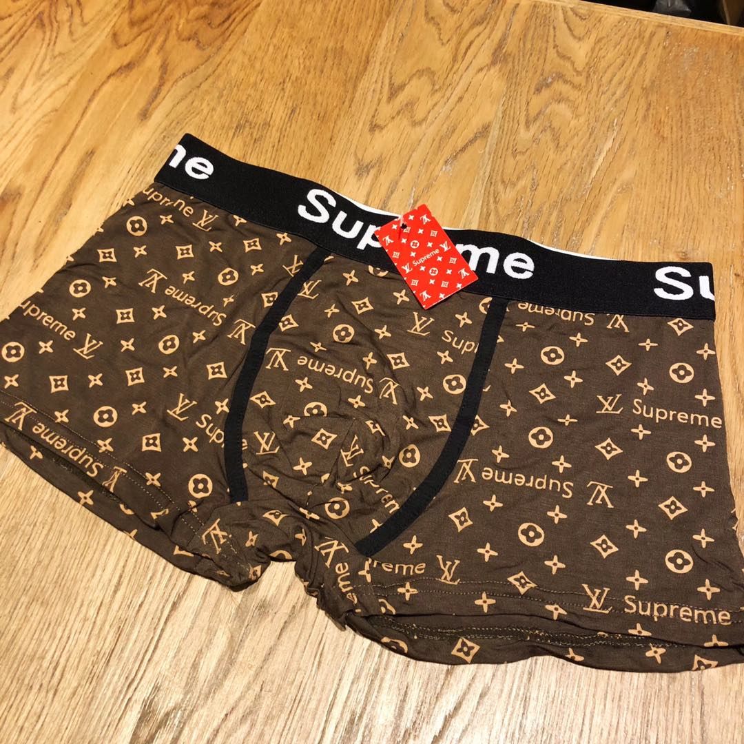 Supreme ルイヴィトンコラボ ボクサーパンツ 4枚セット メンズ 下着 A29940