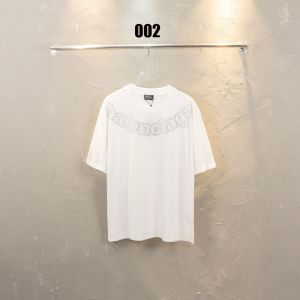 バレンシアガ ラインストーン半袖Tシャツ カジュアル A29965