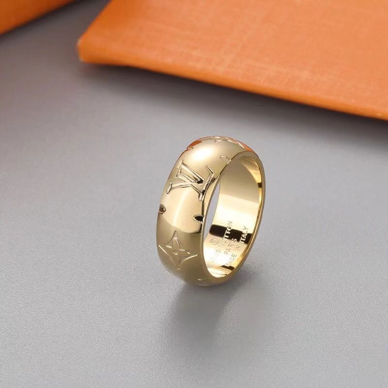ルイヴィトン 刻印カップルリング 指輪 A30021