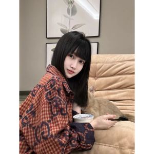 グッチ チェックニットリネンシャツ レディース 高級 A30010