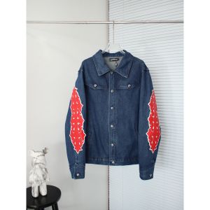 クロムハーツ 刺繍デニムジャケット 男女兼用 A30049