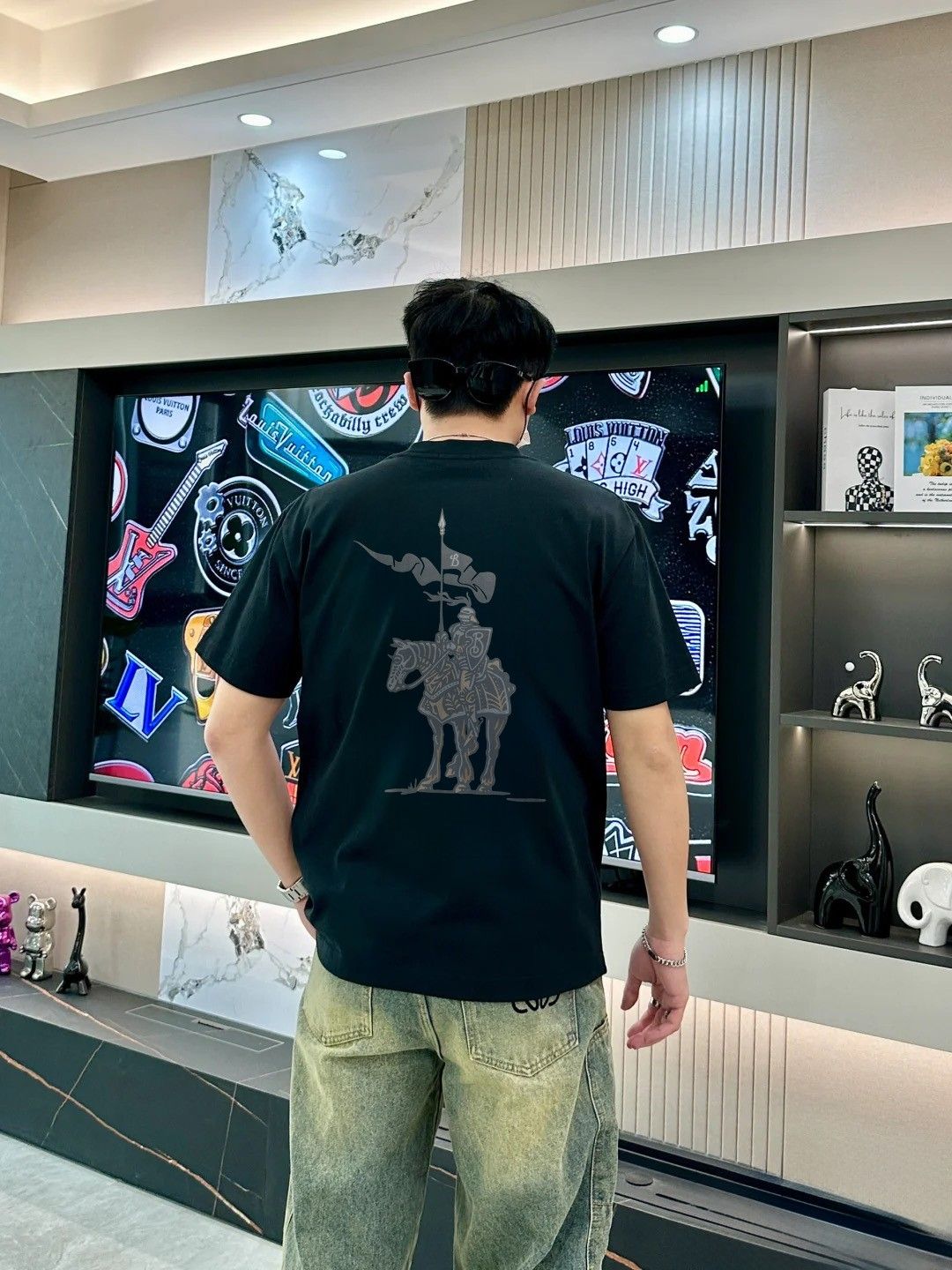 バーバリー 半袖tシャツ プロント コットン 男女兼用 A30045