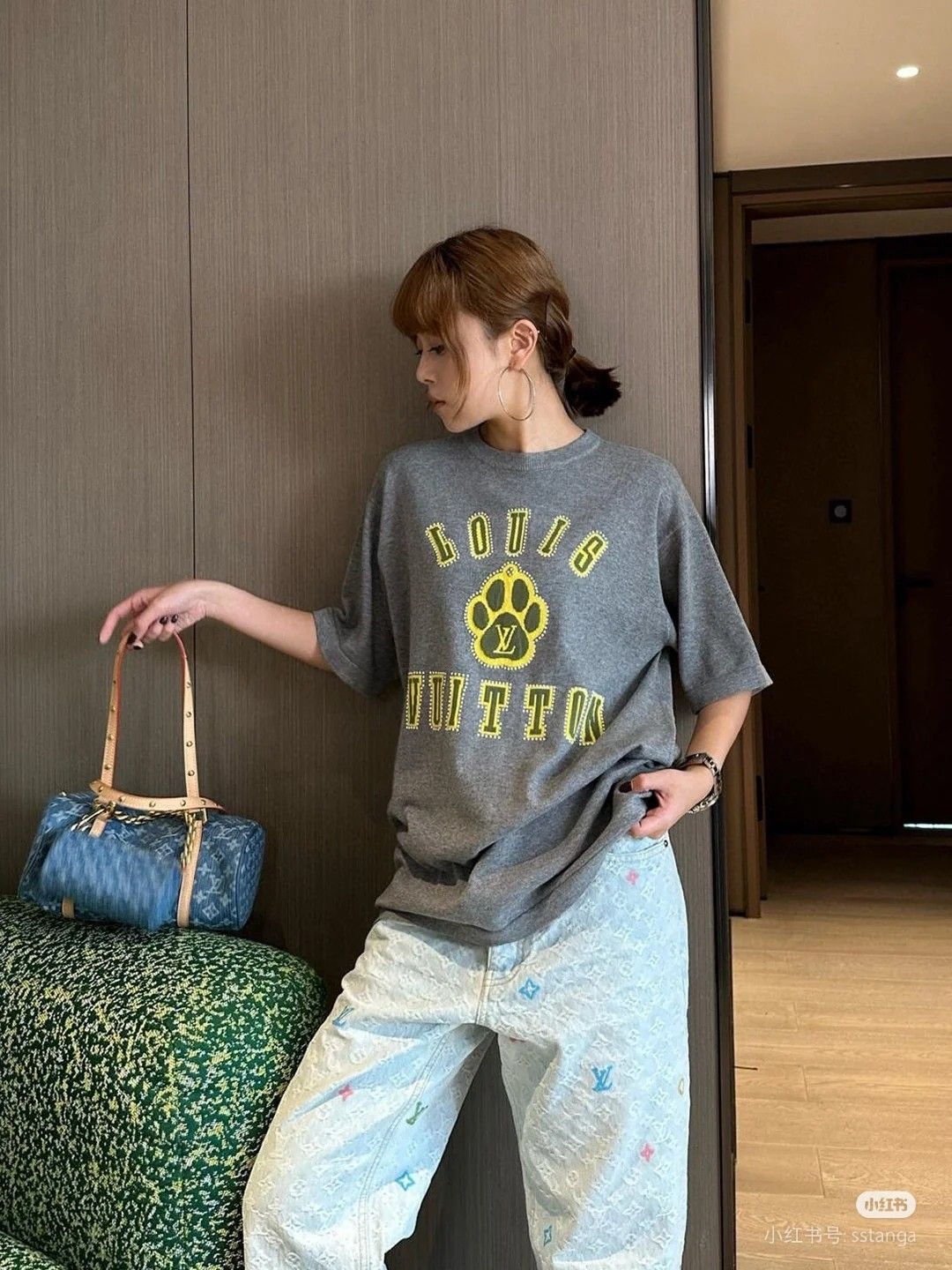 ルイヴィトン Tシャツ ニット 男女兼用 高品質 A30086