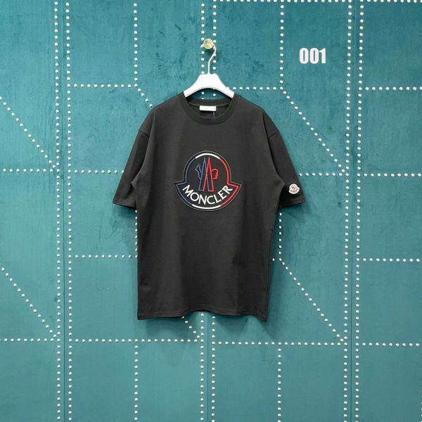 モンクレール Tシャツ 男女向け 日常通勤 コットン A30092