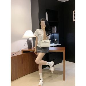 セリーヌ プリント半袖Tシャツ 高品質 25ss  男女兼用 A30153